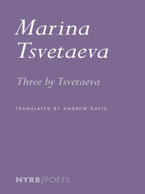 cover image of Three by Tsvetaeva